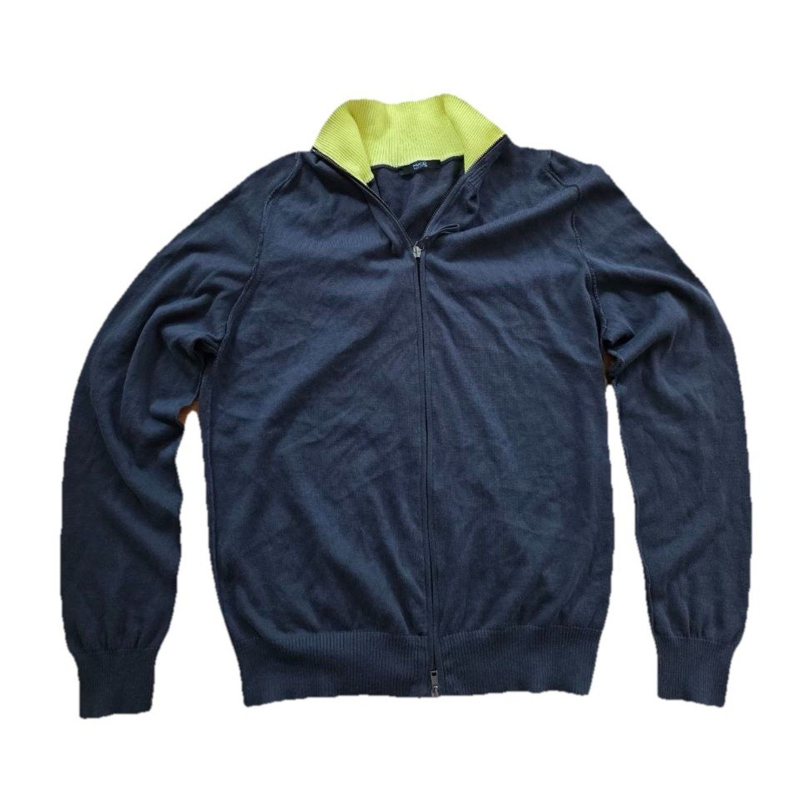 Valentino VALENTINO Red Cardigan Men's Full Zip Black Size XL A001787 Size US XL / EU 56 / 4 - 1 Thumbnail