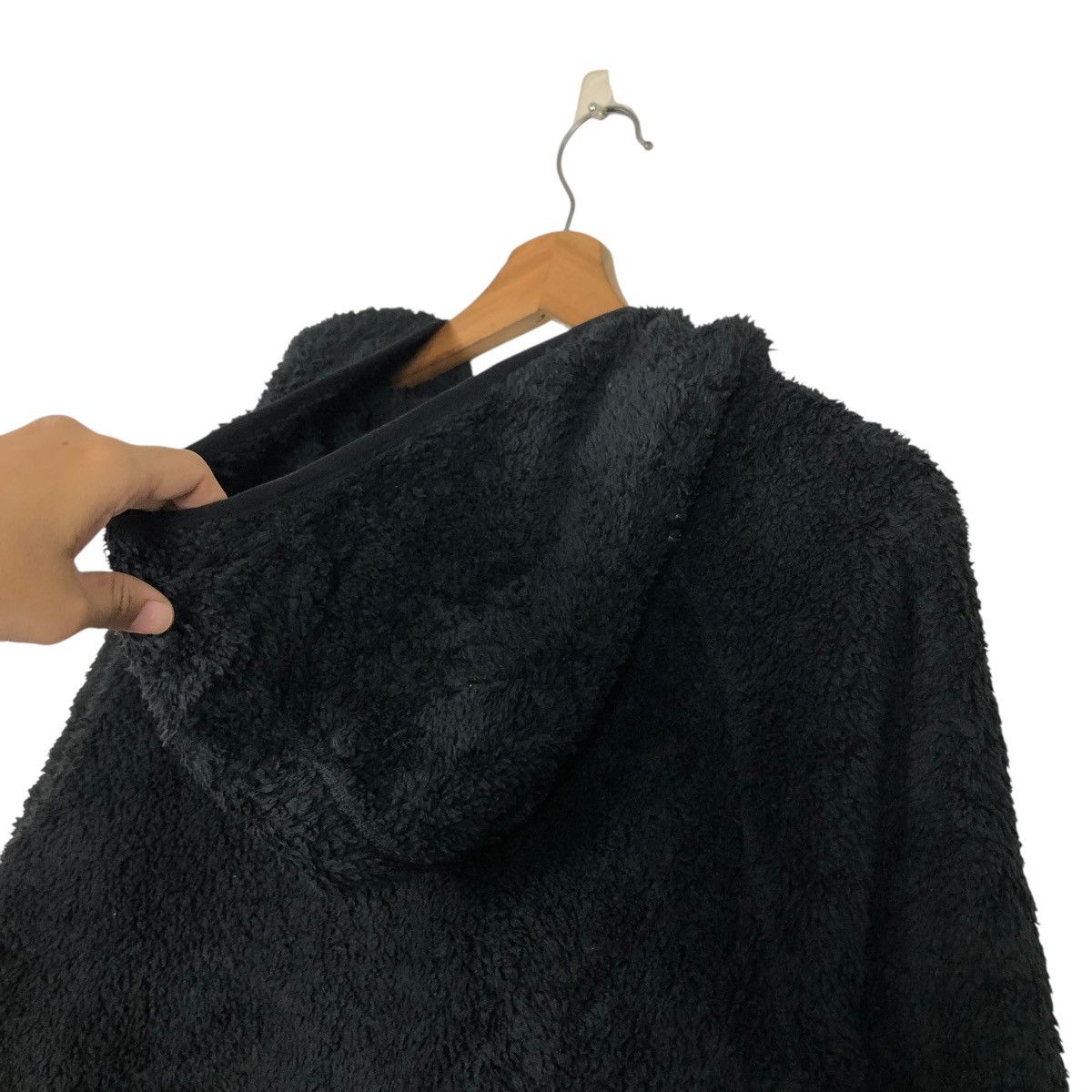 Patagonia 🔥RICH BLACK VINTAGE FLEECE JACKET PATAGONIA DIP PILE Size US XL / EU 56 / 4 - 12 Thumbnail