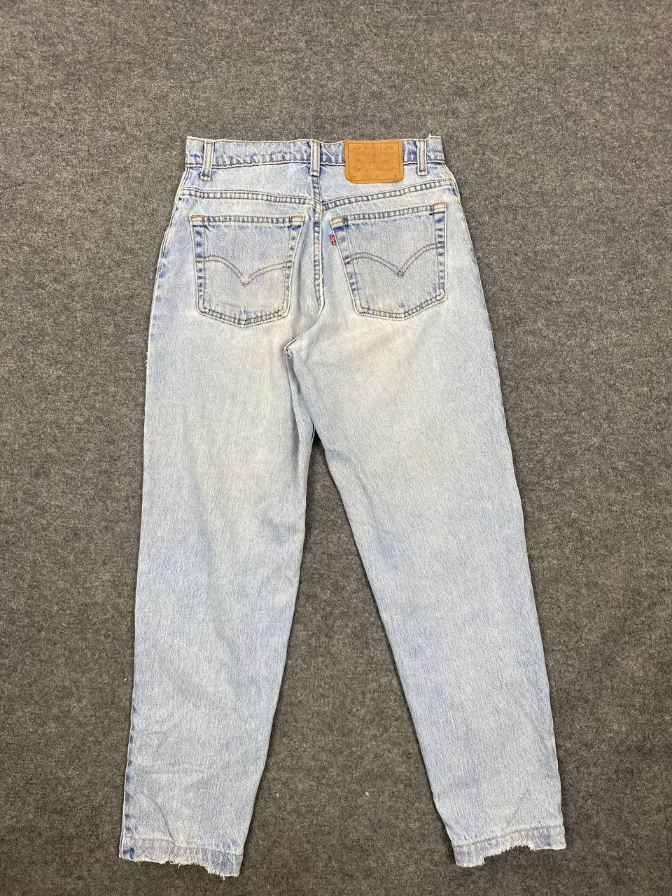 Levi's vintage levis 550 distressed denim nice design Size US 30 / EU 46 - 1 Thumbnail