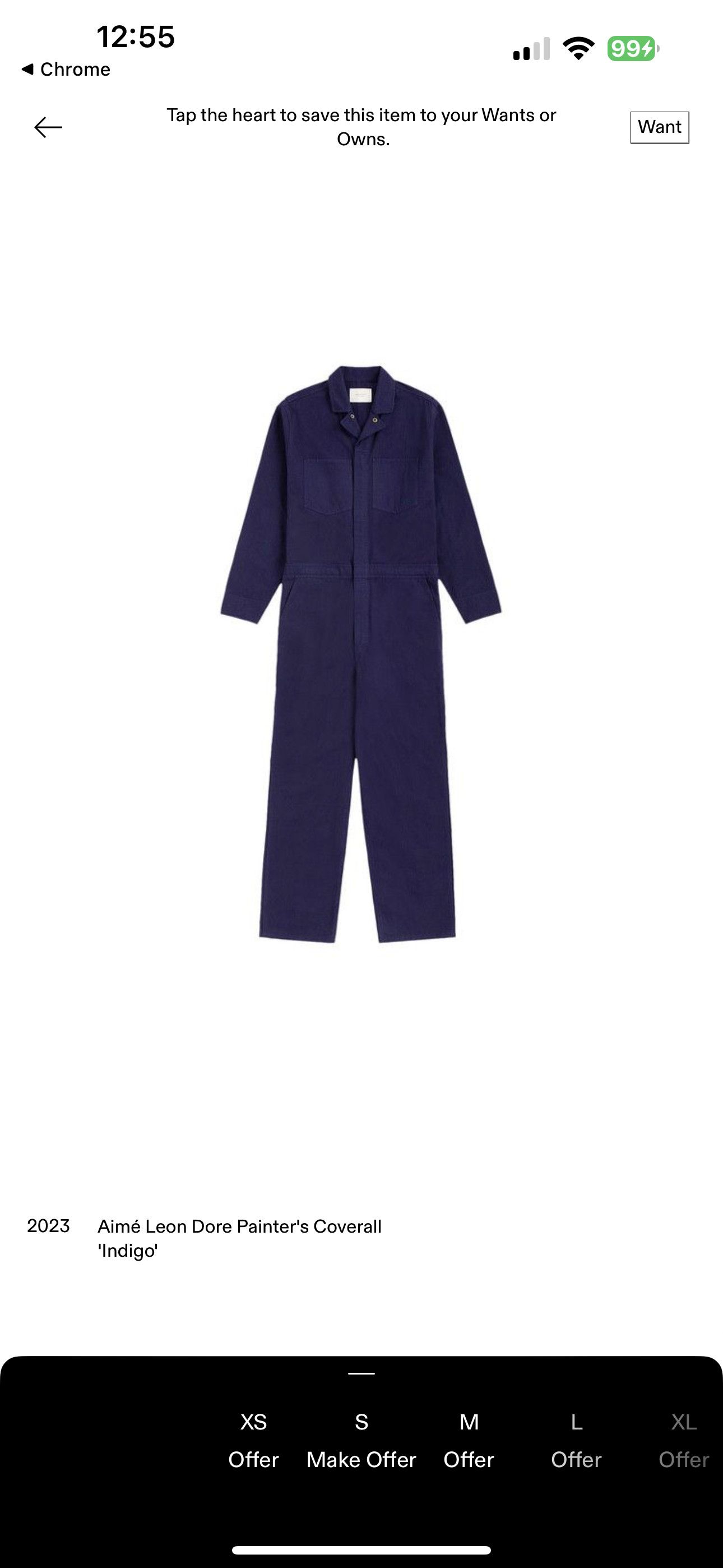 Aime Leon Dore Aime Leon Dore Painters Overall One Piece Size US 30 / EU 46 - 1 Preview
