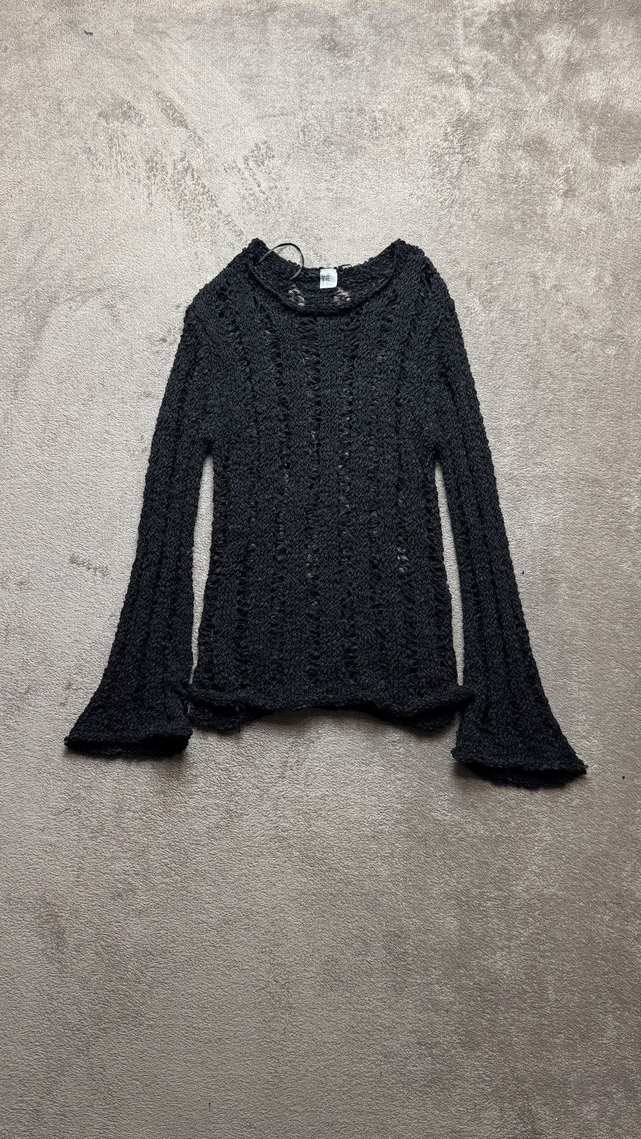 Japanese Brand Archive Rick Owens RAF Simons Yohji Vibe Mesh LongSleeve Size S / US 4 / IT 40 - 1 Thumbnail