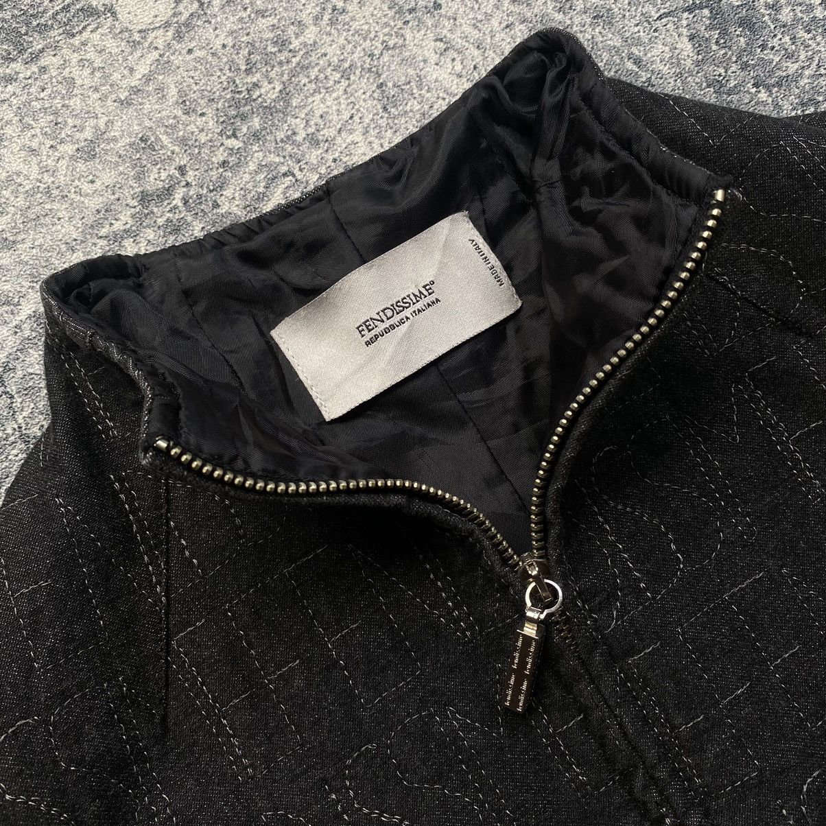 Fendi 🔥Fendi Jacket Fendissime Monogram Embroidered Rare🔥 Size US M / EU 48-50 / 2 - 12 Thumbnail