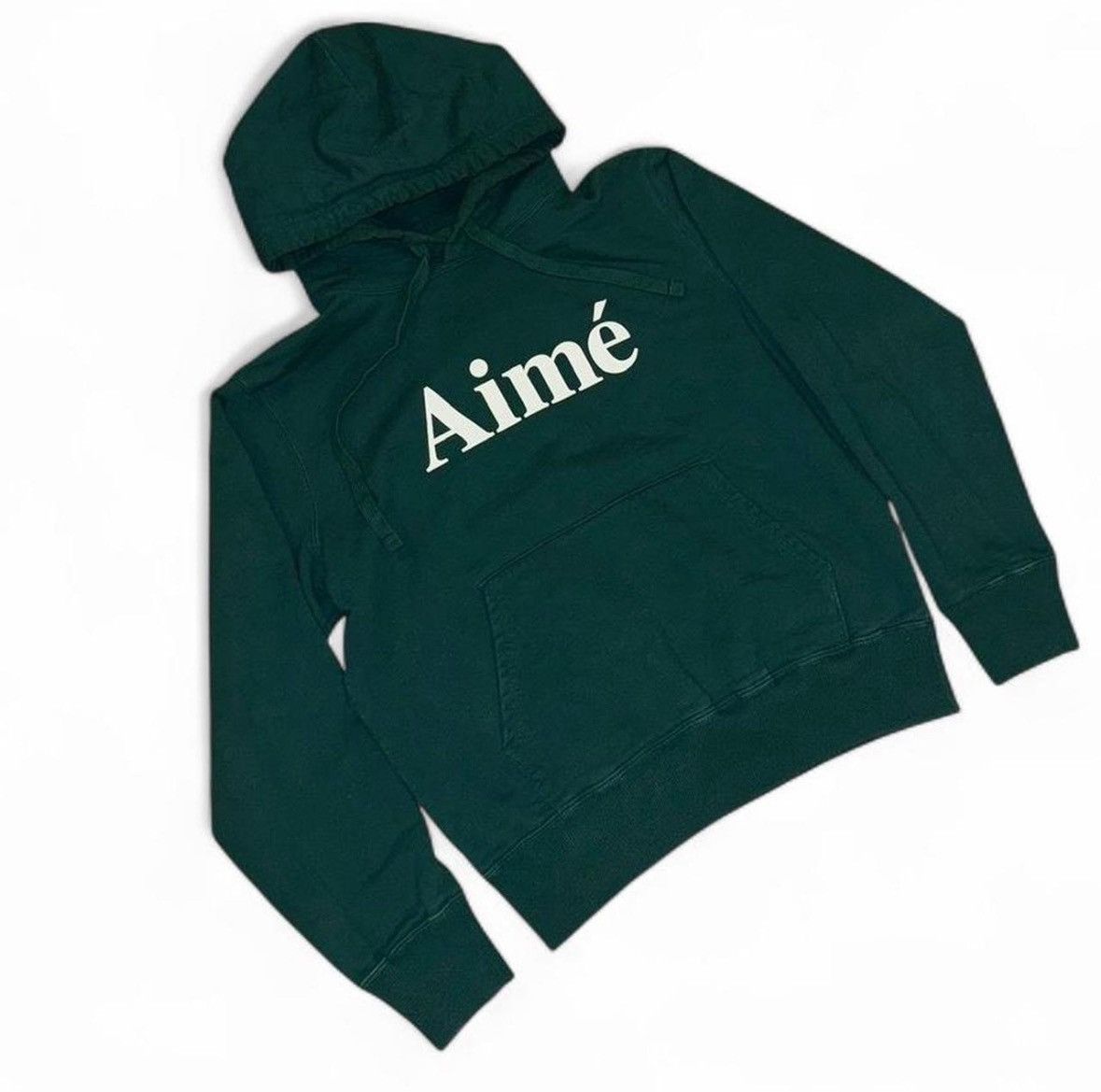 Aime Leon Dore Green Spellout Hoodie