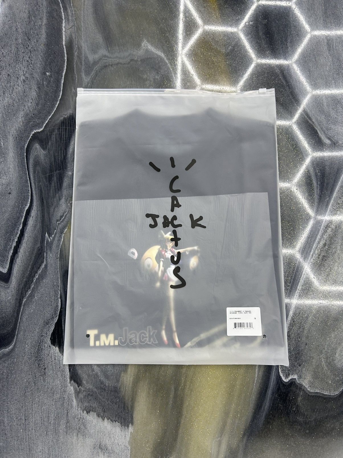 Fragment Design × Jordan Brand × Travis Scott Travis Scott x Murakami x Fragment Tokyo Tee Black Size S Size US S / EU 44-46 / 1 - 8 Thumbnail