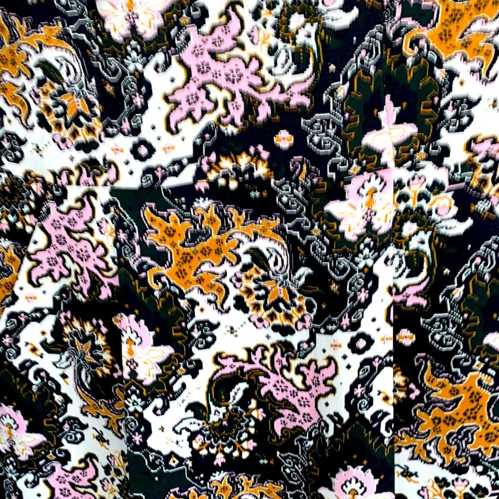 A.L.C. REVOLVE A.L.C. $695 Tordi Print 100% Silk Dress Size 2 EUC Size XS / US 0-2 / IT 36-38 - 4 Thumbnail