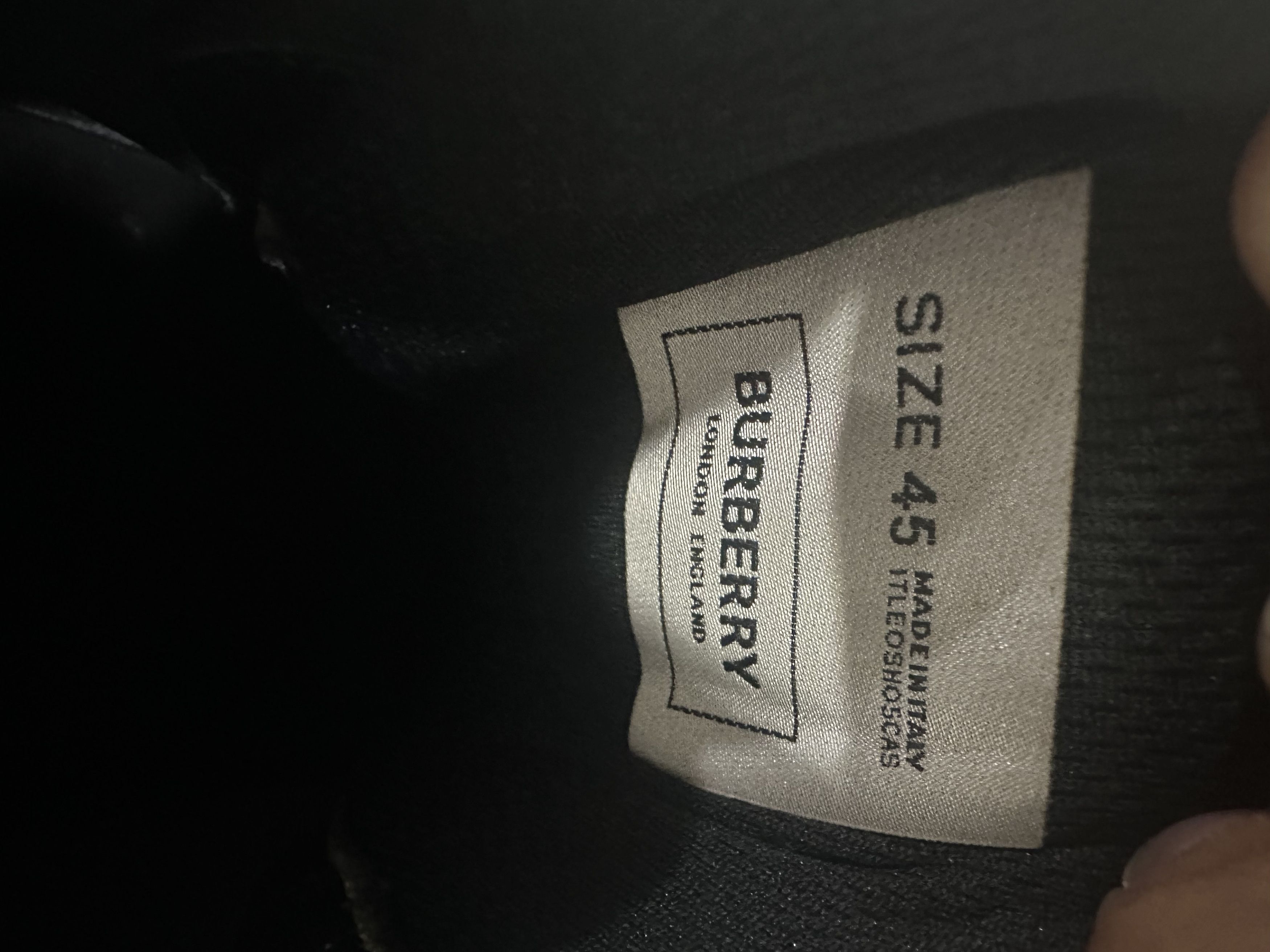 Burberry UNION TB LOGO RS5 LOW TOP SNEAKERS Size US 12 / EU 45 - 9 Thumbnail