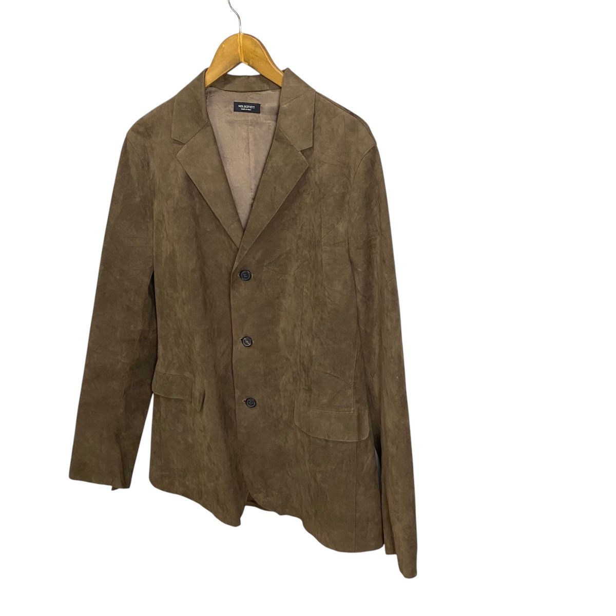 Designer × Neil Barrett Neil Barret velvet jacket coat Size US L / EU 52-54 / 3 - 3 Thumbnail