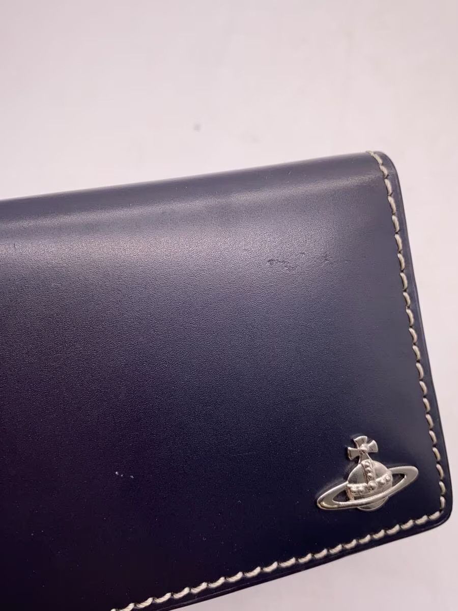 Vivienne Westwood Contrast Stitch Orb Leather Card Wallet Size ONE SIZE - 6 Thumbnail
