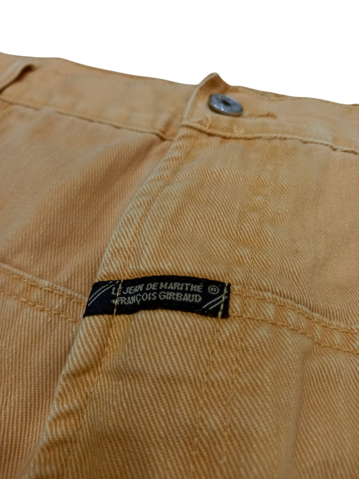 Designer × Marithe + Francois Girbaud Rare! Le Jean De Marithe Francois Girbaud Camel Shorts Size US 42 / EU 58 - 3 Thumbnail