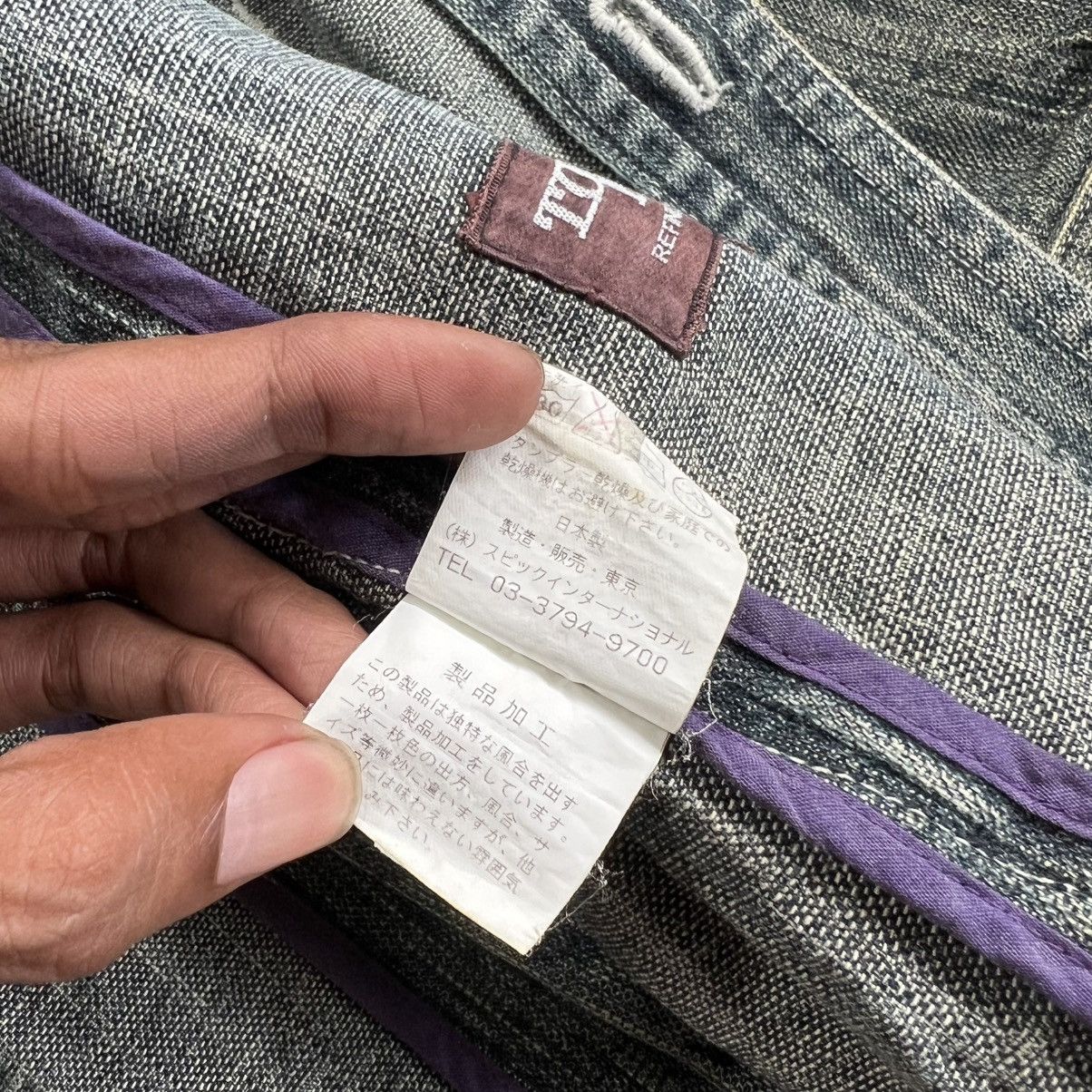 Tornado Mart 2000s Tornado Mart Washed Denim Safari Belted Jacket Size US M / EU 48-50 / 2 - 9 Thumbnail