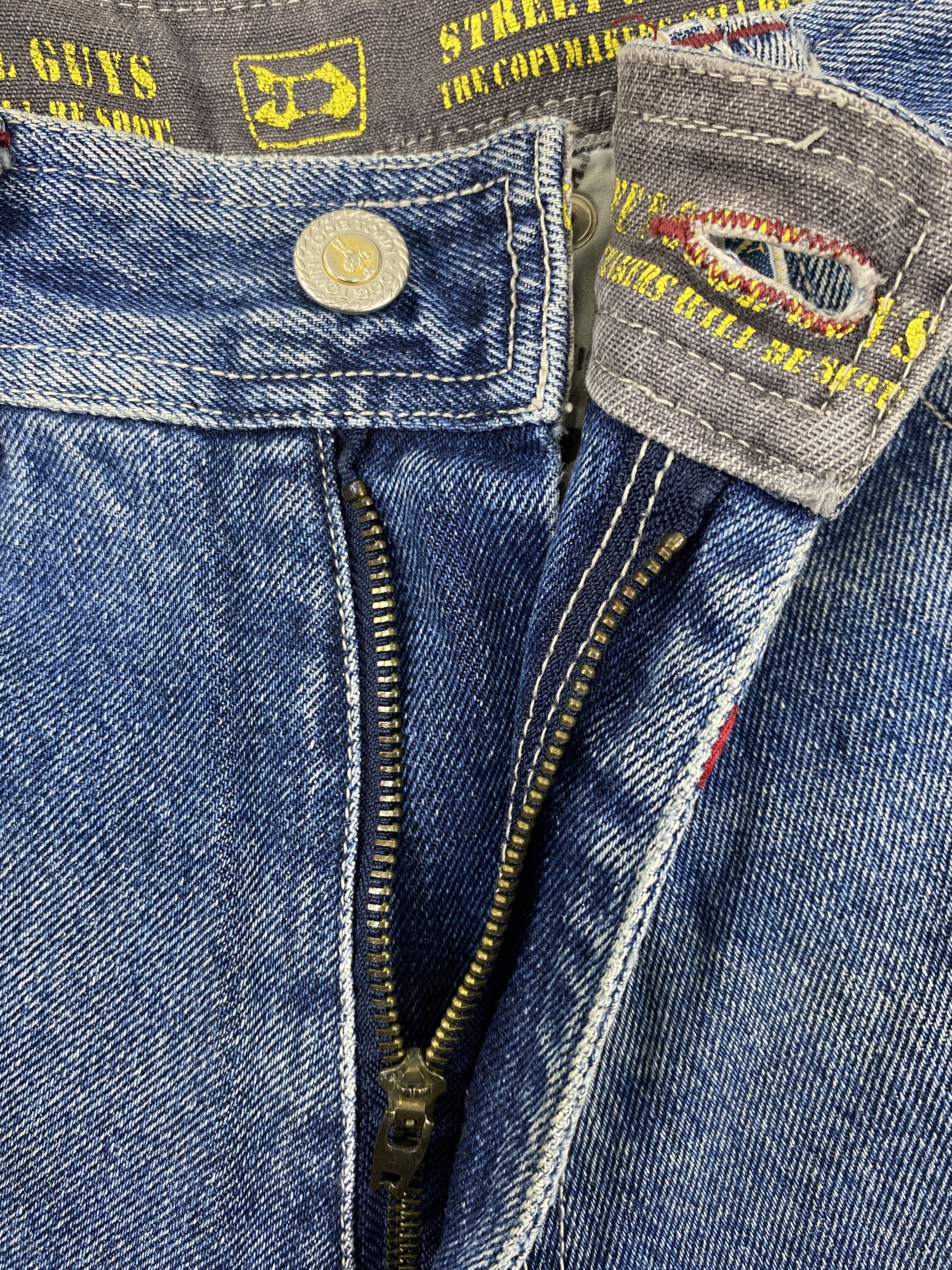 Dogtown Vintage Dog Town Baggy/Balloon Jeans 31x33.5 Denim- JN3929 Size US 31 - 7 Thumbnail