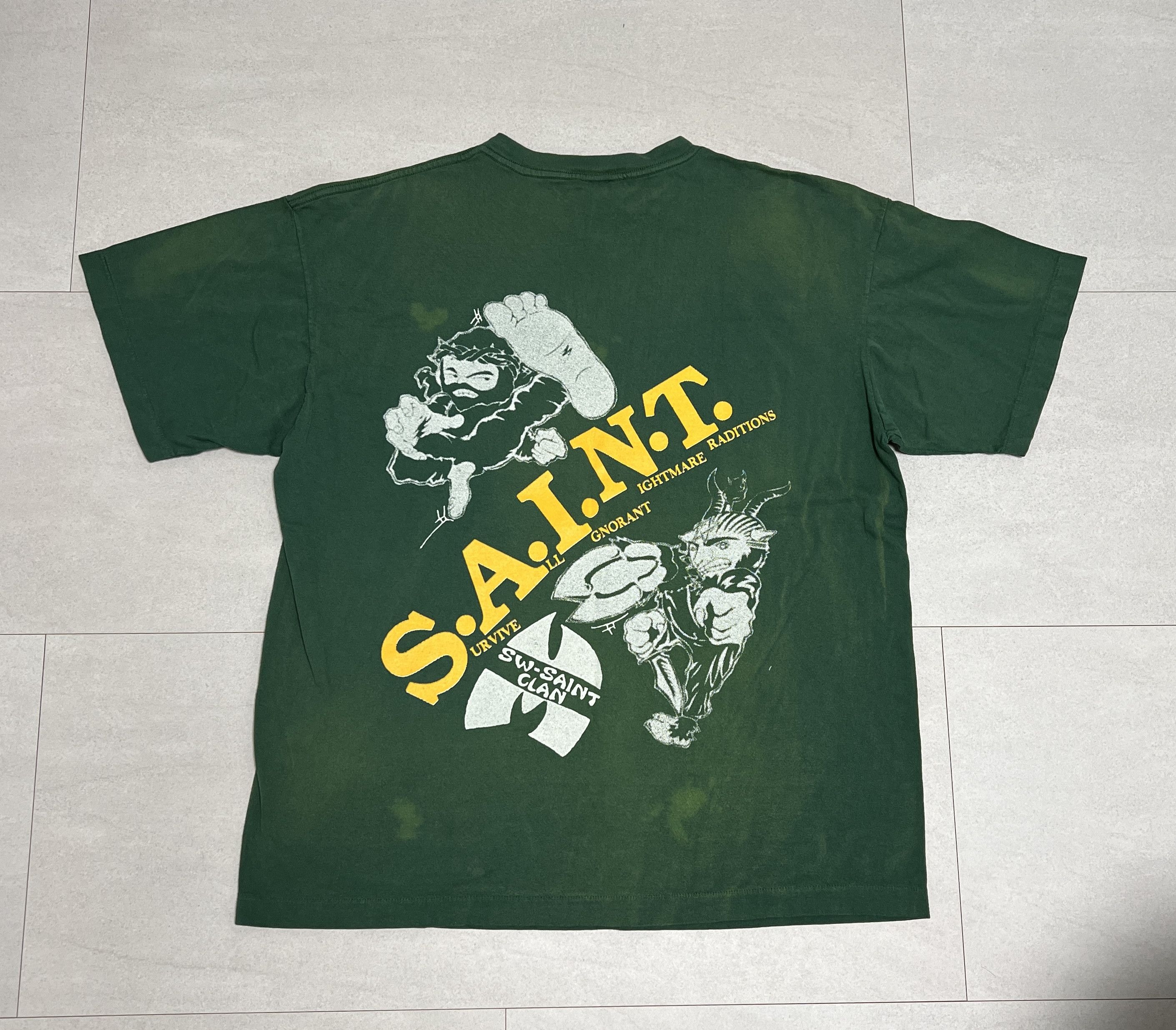 Saint Michael Saint Michael x Sean Wotherspoon Wu-Tang T-shirt 