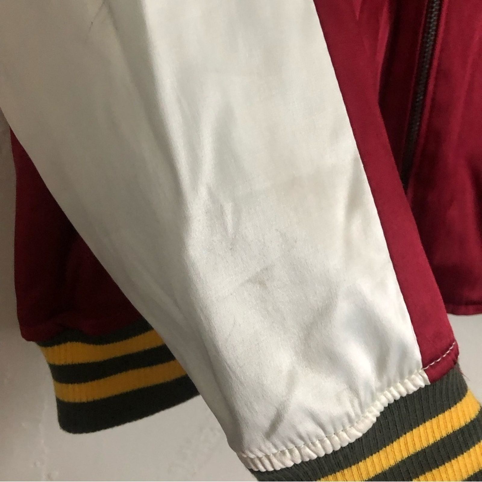 Other Ashley by 26 International Satin California Varsity Jacket Size XL / US 12-14 / IT 48-50 - 7 Thumbnail