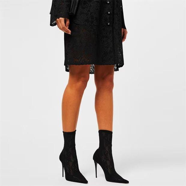 Dolce & Gabbana o1g2r1mq1024 Ankle Boots in Black Size US 8 / IT 38 - 5 Thumbnail