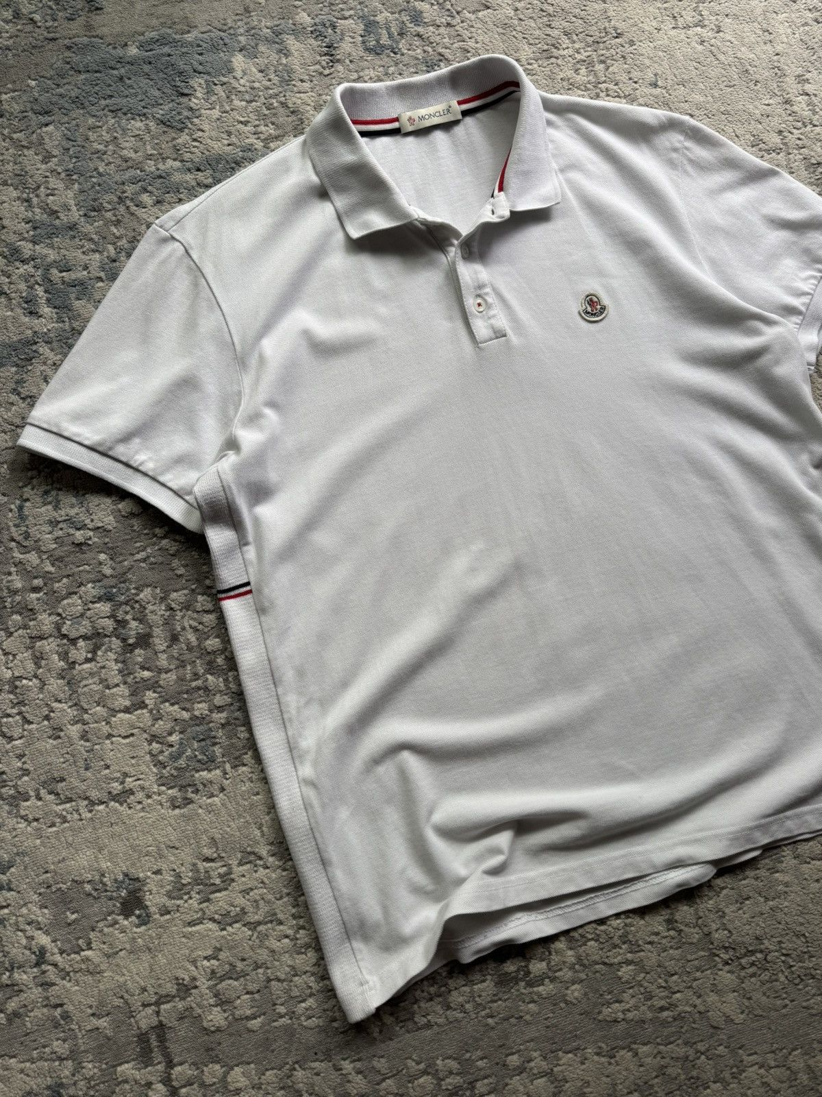 Moncler Moncler polo T shirt size Xl Size US XL / EU 56 / 4 - 3 Thumbnail