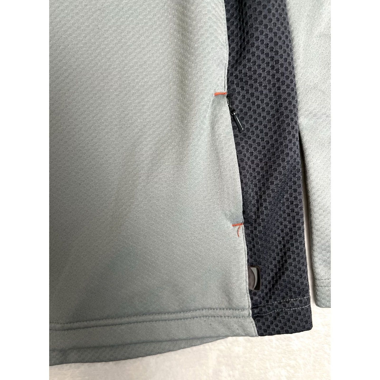 Alo ALO 1/4 Zip Long Sleeve Jacket Mens M Gray Athletic Activewear CrossFit Golf Yoga USA Basic Jacket Size US M / EU 48-50 / 2 - 2 Thumbnail