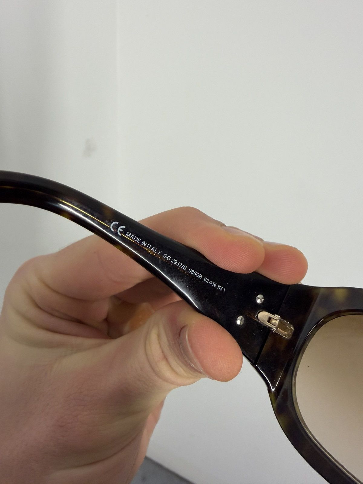 Gucci Gucci GG Logo Leopard Sunglasses Size ONE SIZE - 8 Thumbnail