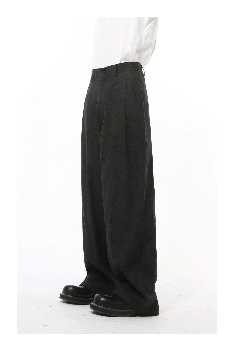 Japanese Brand × Jean Japanese retro cleanfit drape straight simple casual pants Size US 32 / EU 48 - 4 Thumbnail