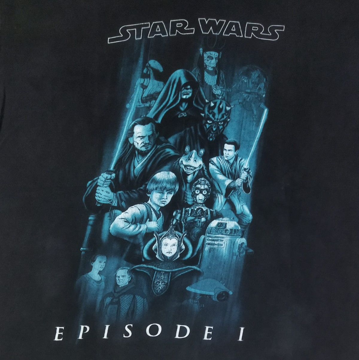 Vintage Vintage 90s Star Wars Episode I Tee Size US XL / EU 56 / 4 - 2 Thumbnail