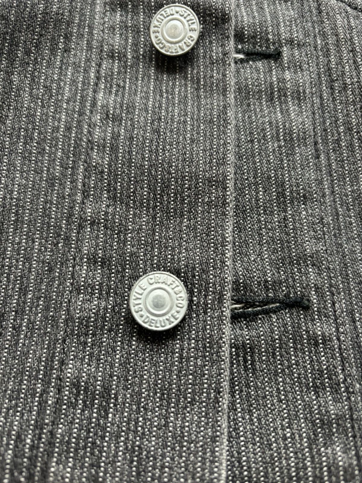 Evisu Evisu Quadrophenia Early Archive Grey Denim Jacket Size US M / EU 48-50 / 2 - 3 Thumbnail