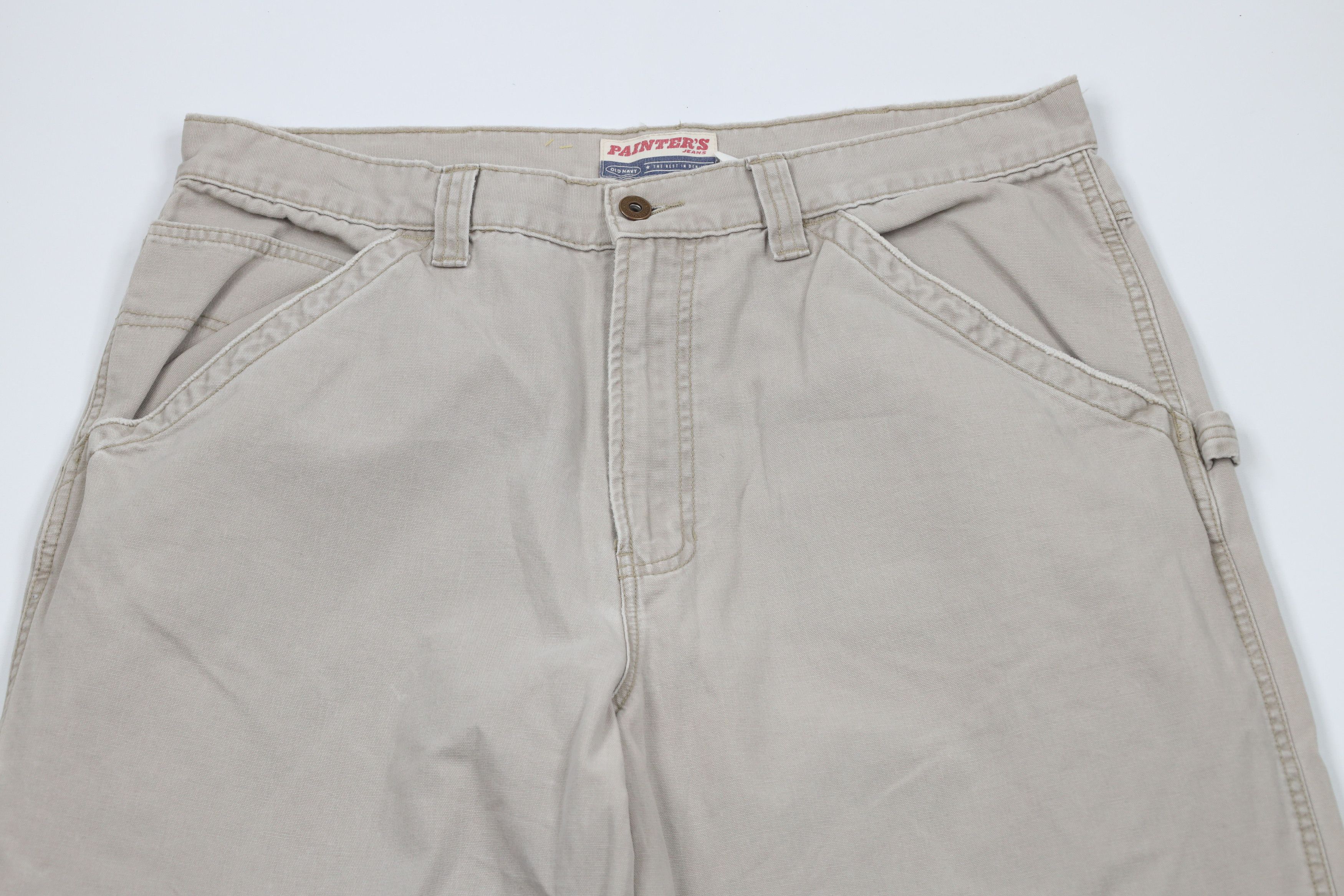 Vintage Vintage Y2K 2003 Old Navy Wide Leg Painters Jeans Pants Size US 38 / EU 54 - 2 Thumbnail