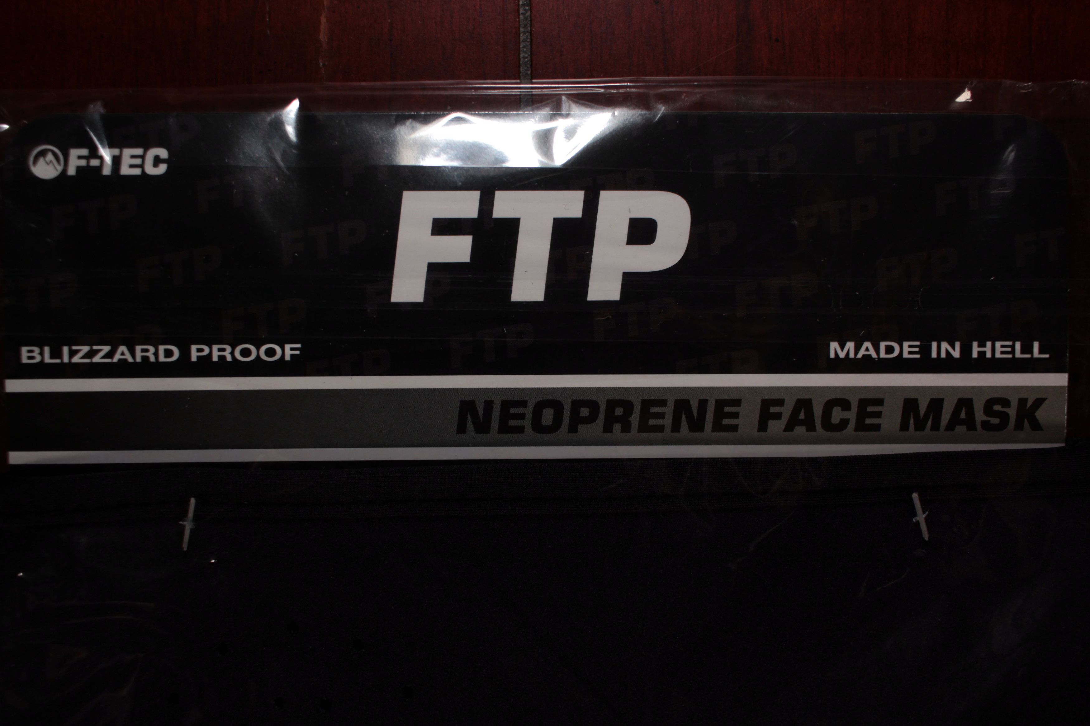Fuck The Population FTP - Logo Neoprene Mask Size ONE SIZE - 7 Thumbnail