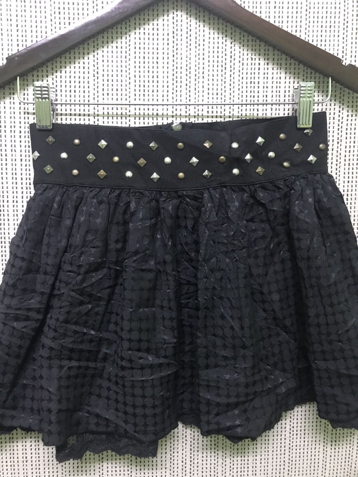 Japanese Brand CECIL McBEE MINI SKIRT PUNK VERY RARE Size 25" / US 0 / IT 36 - 2 Thumbnail