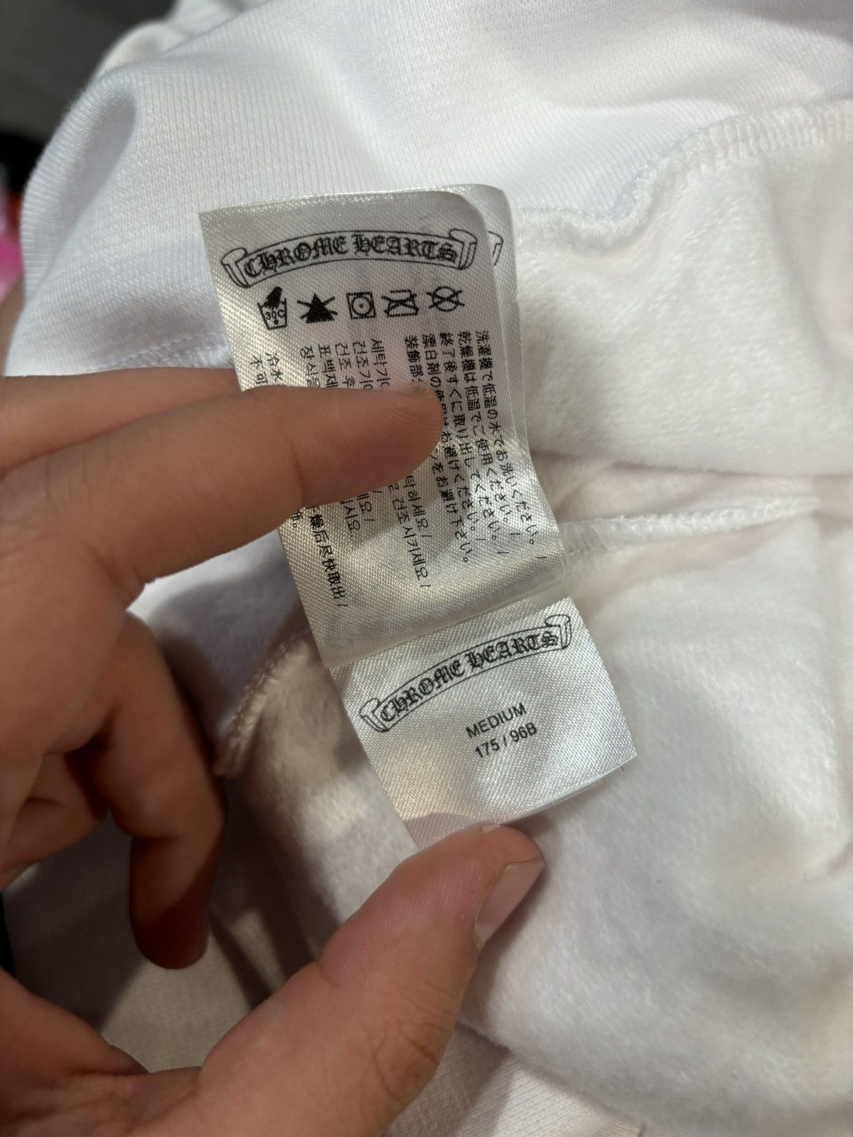 Chrome Hearts Chrome hearts white red Rolling Stones hoodie medium Size US M / EU 48-50 / 2 - 5 Thumbnail