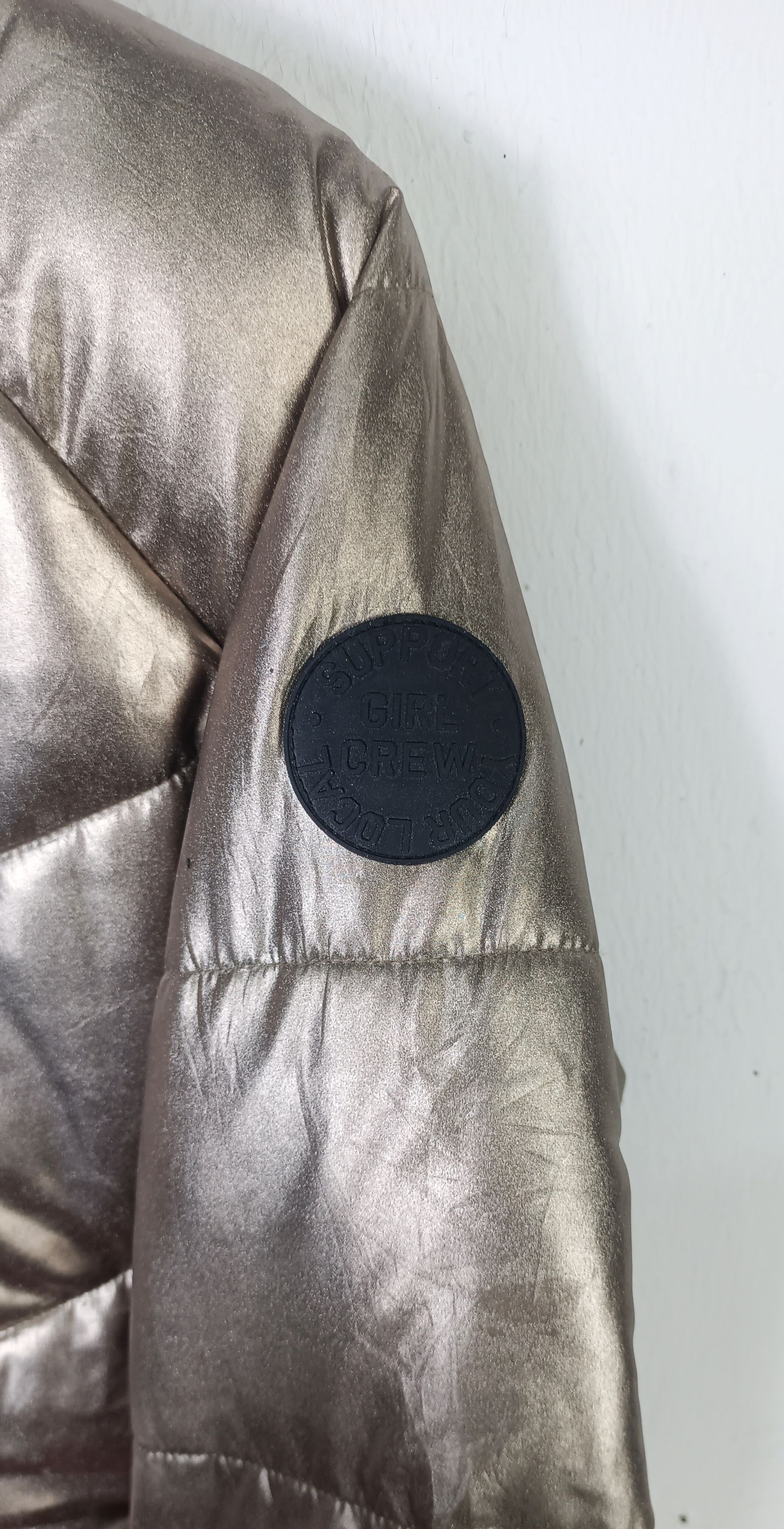 H&M H&M Padded Jacket Copper Metalic Size US M / EU 48-50 / 2 - 6 Thumbnail