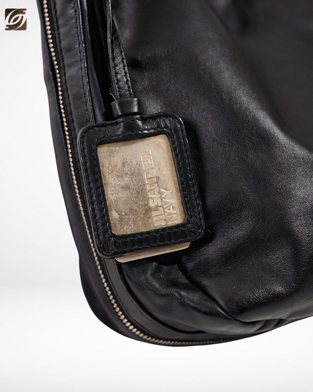 Jil Sander Navy by Raf Simons FW11 Expandable Zipper Hobo Bag Size ONE SIZE - 6 Thumbnail