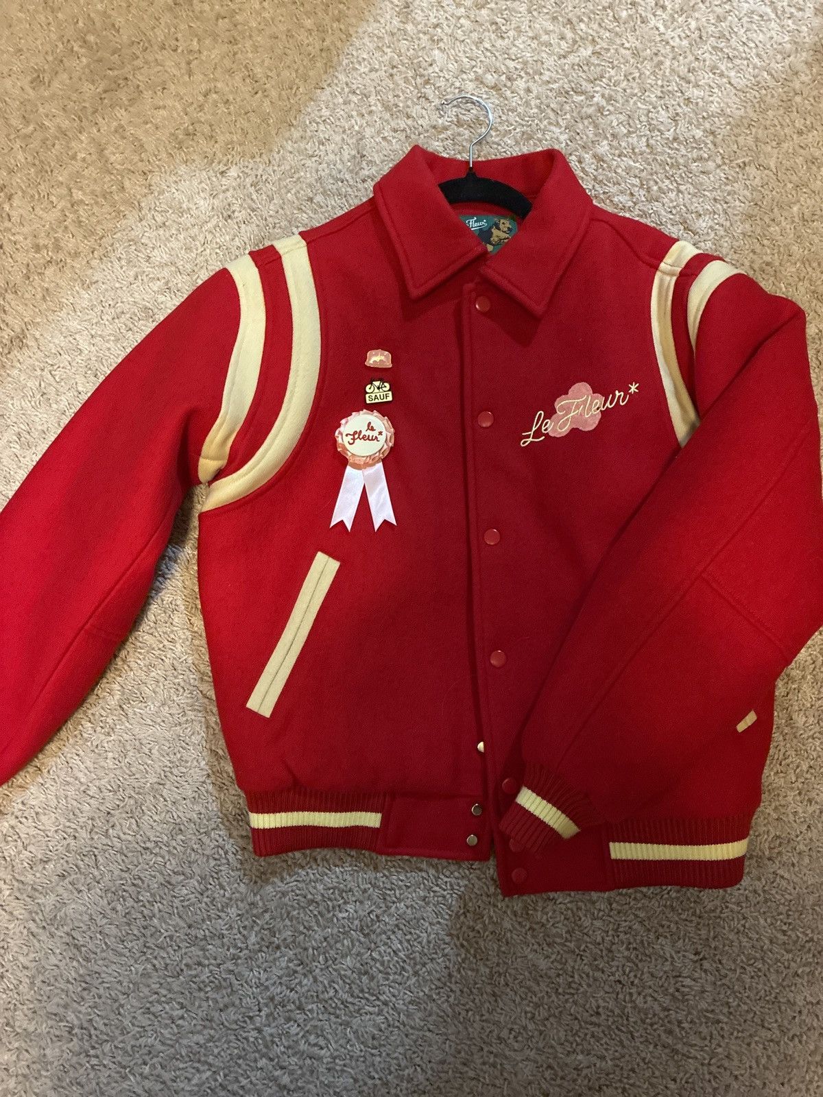 Golf le Fleur Golf Le Fleur Petalers Varsity Jacket Size US S / EU 44-46 / 1 - 2 Thumbnail