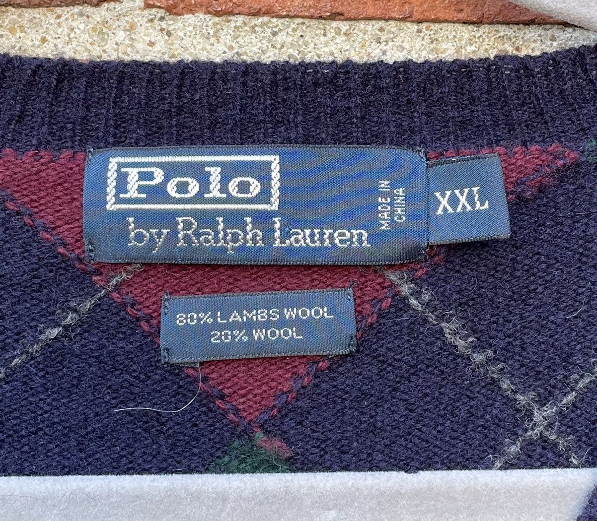 Polo Ralph Lauren Vintage 90s Polo Ralph Lauren Pullover Sweater Size US XXL / EU 58 / 5 - 2 Thumbnail
