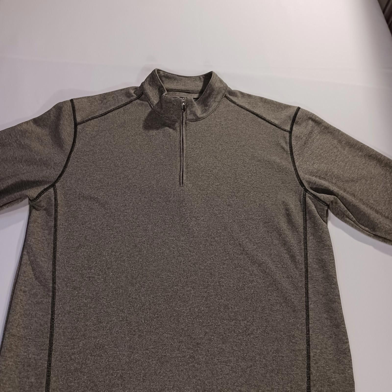 Lone Cypress By Pebble Beach Pebble Beach Men's Green 1/4 Zip Golf Sweatshirt Size Large Size US L / EU 52-54 / 3 - 11 Thumbnail