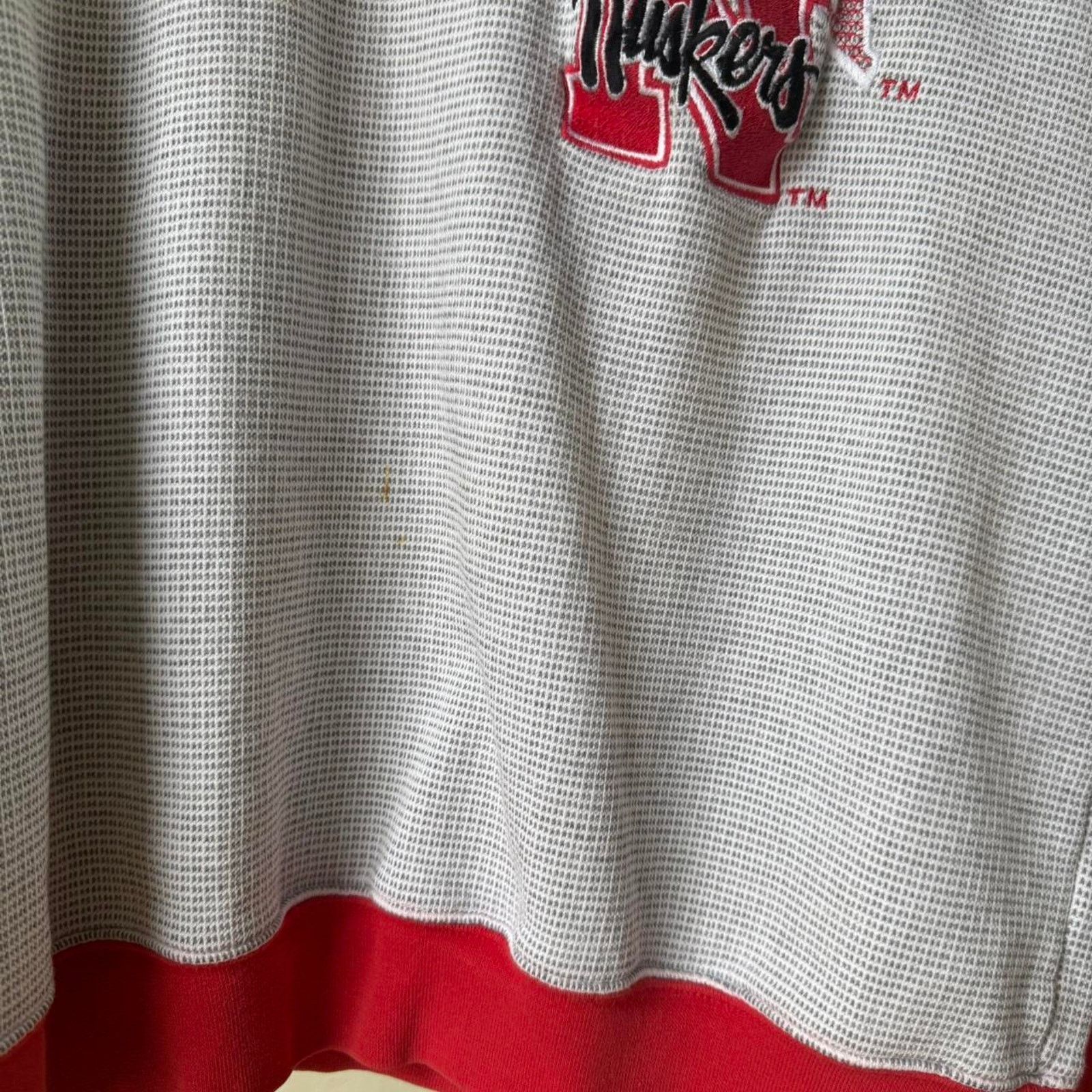 Starter × Vintage Vintage 90s Nebraska Huskers Starter Embroidered Crewneck Size US M / EU 48-50 / 2 - 5 Thumbnail