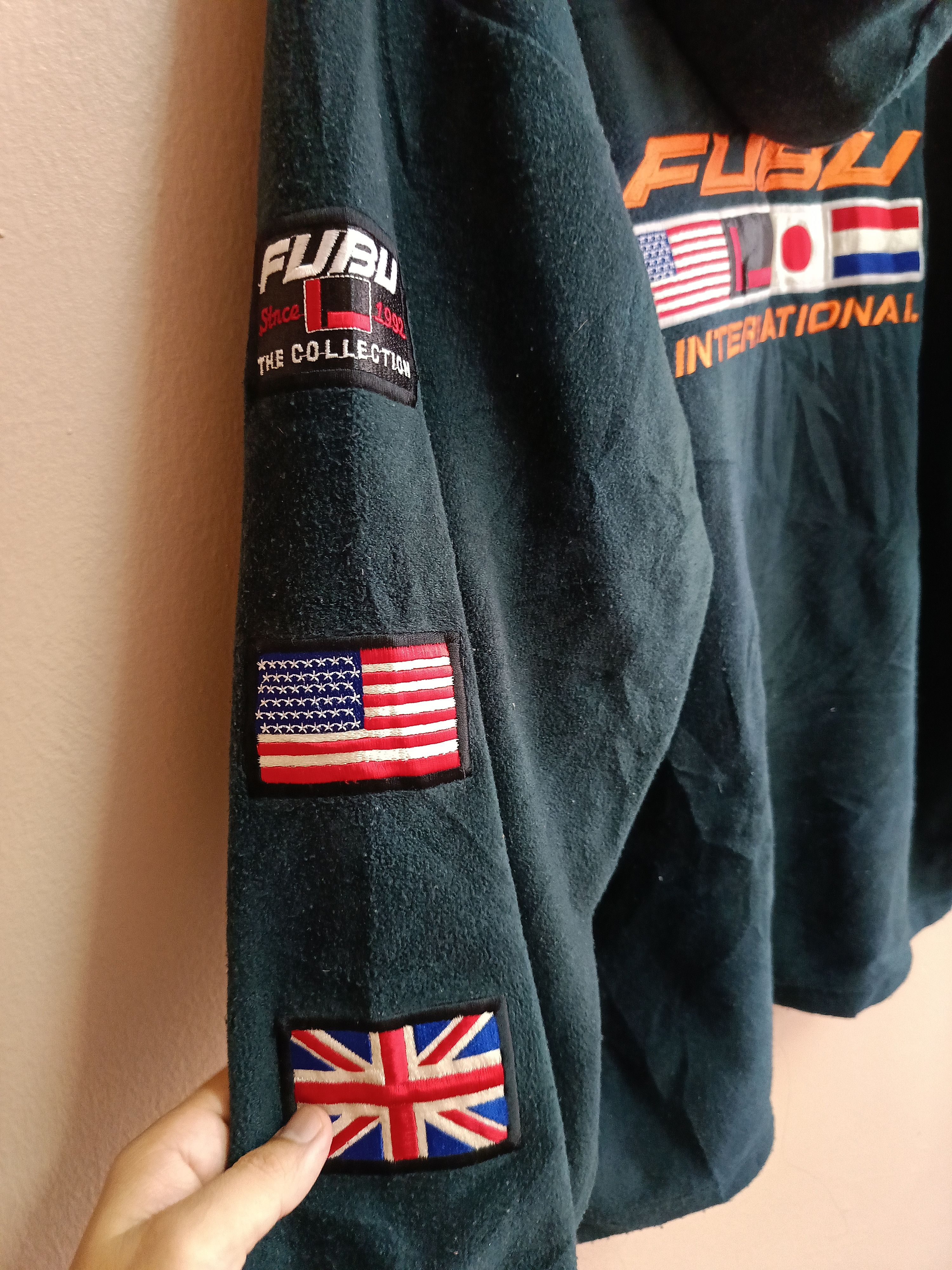 Fubu Vintage FUBU collection International Hoodie Size US XL / EU 56 / 4 - 2 Thumbnail