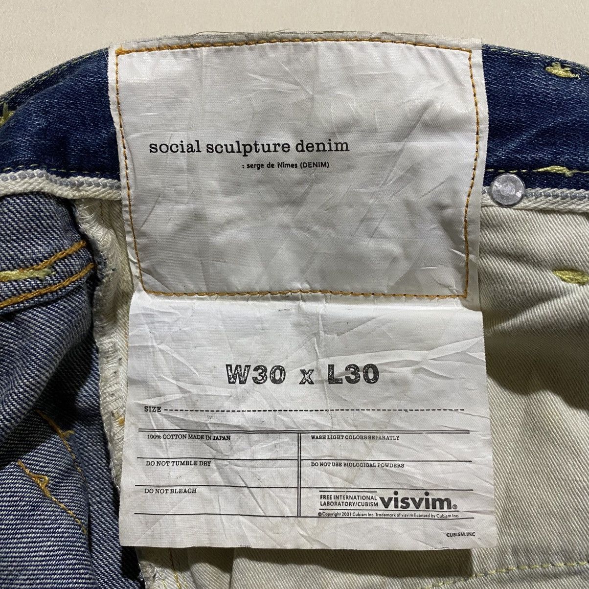 Visvim Visvim Social Sculpture Denim 15SS 01 SLIM .2D10 Size US 31 - 12 Thumbnail
