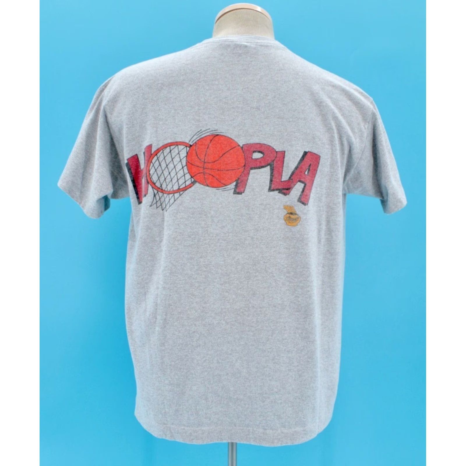 Vintage VTG Salem Chicago Bulls Cartoon TShirt Mens 90s Graphic Tee Gray XL Short Sleeve T-shirt 1990s Sportswear Baseball Size US XL / EU 56 / 4 - 3 Thumbnail