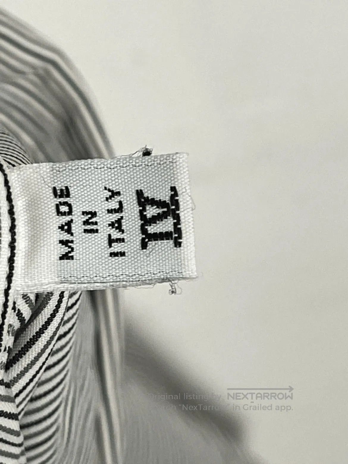 Maison Margiela Sz IV Maison Matin Margiela 05SS Stipe Shirt. Size US M / EU 48-50 / 2 - 7 Thumbnail