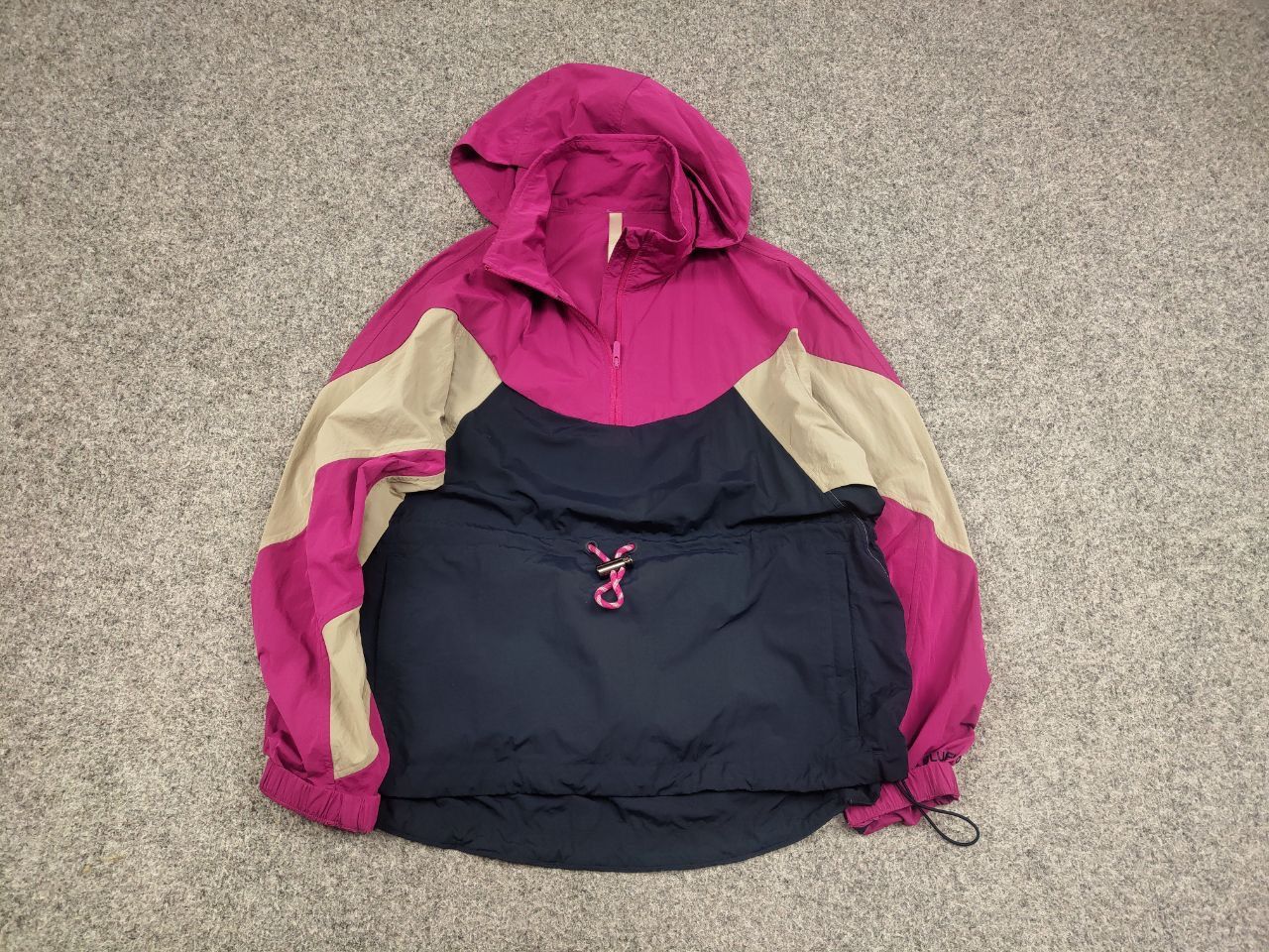 Lululemon lululemon Evergreen Womens Anorak Light Nylon hoodie jacket Size L / US 10 / IT 46 - 2 Thumbnail