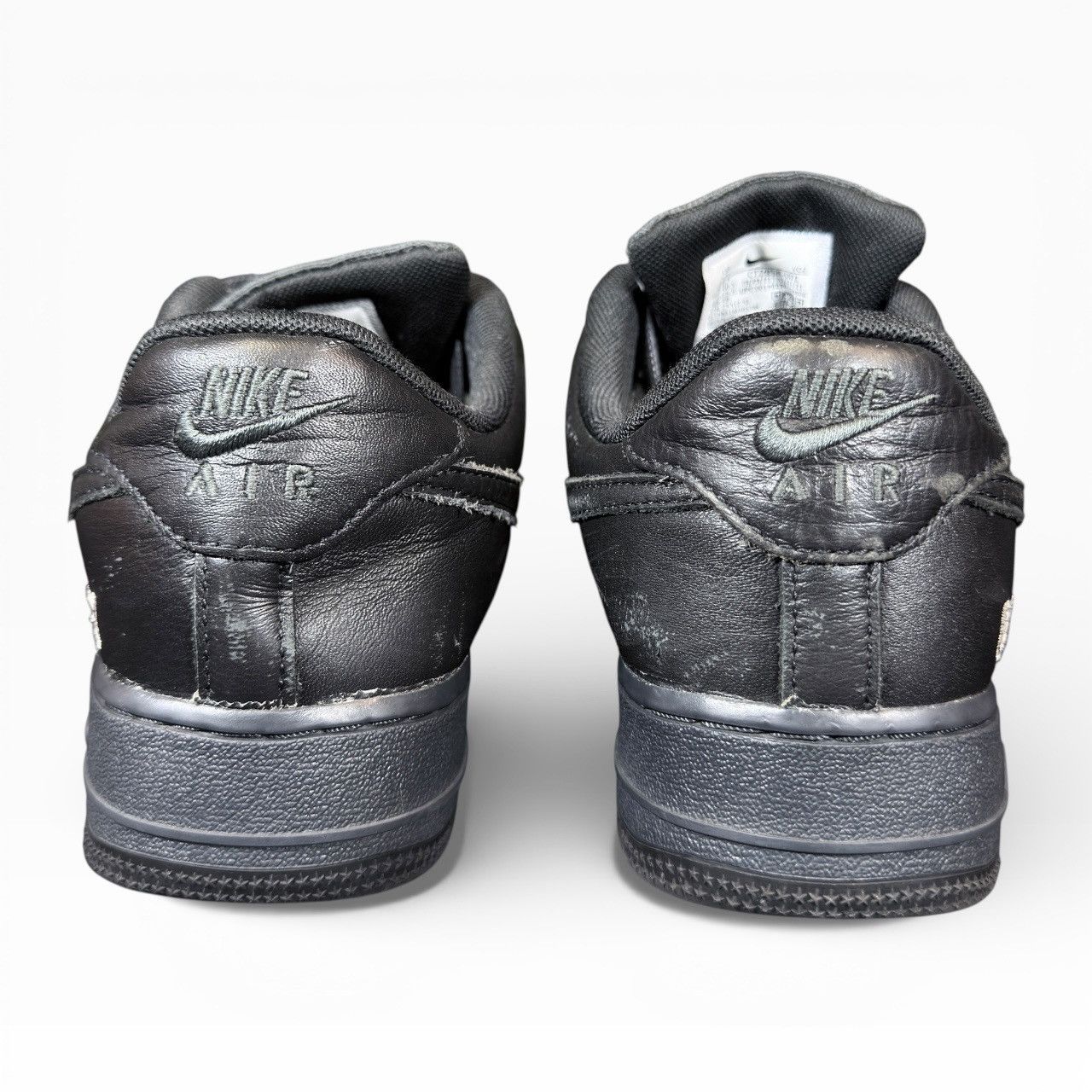 Nike Nike Air Force 1 Low Gore-Tex Triple Black Size US 7.5 / EU 40-41 - 6 Thumbnail