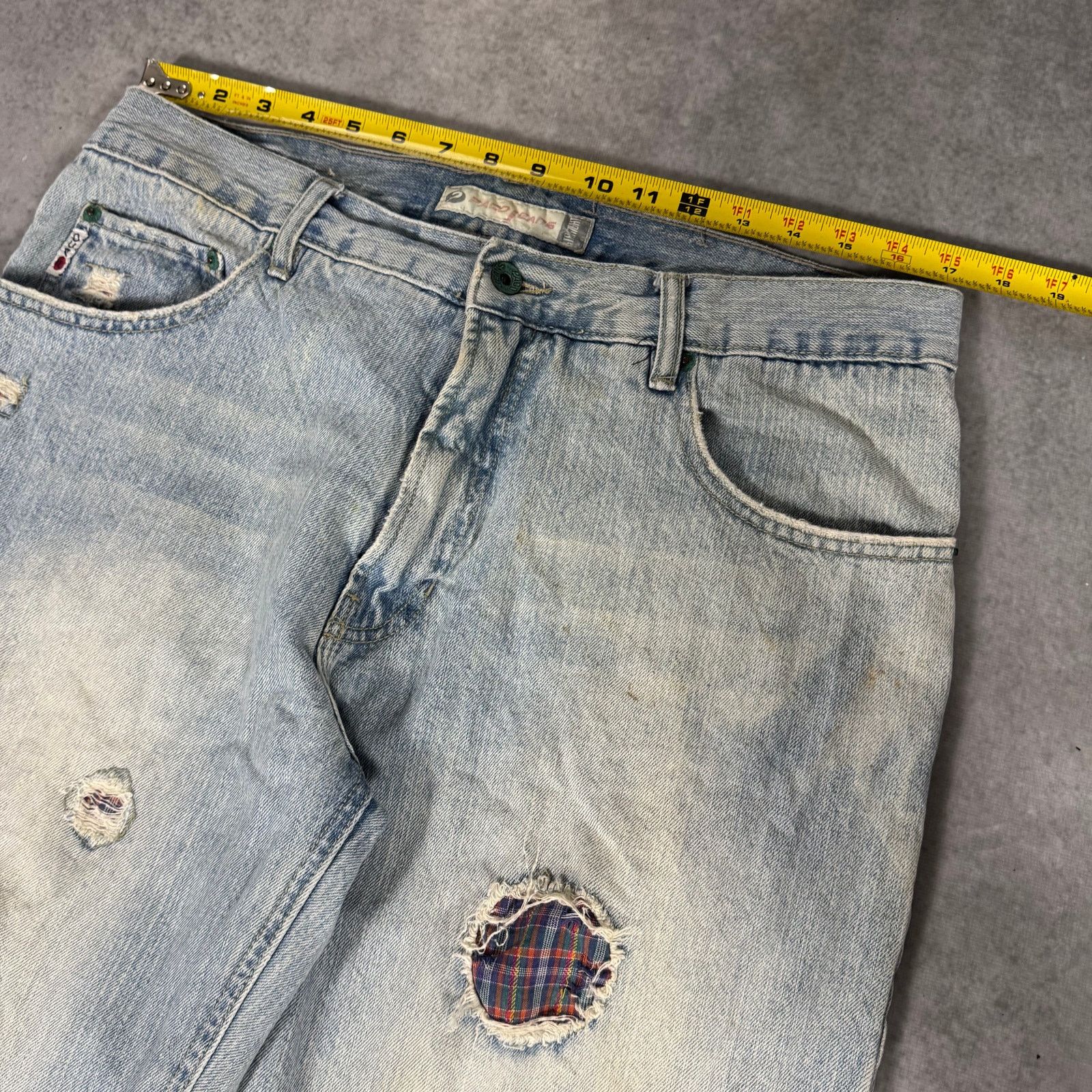 Other Paco Jeans Straight Distressed Jeans Light - Size: 34x30 Size US 34 / EU 50 - 5 Thumbnail