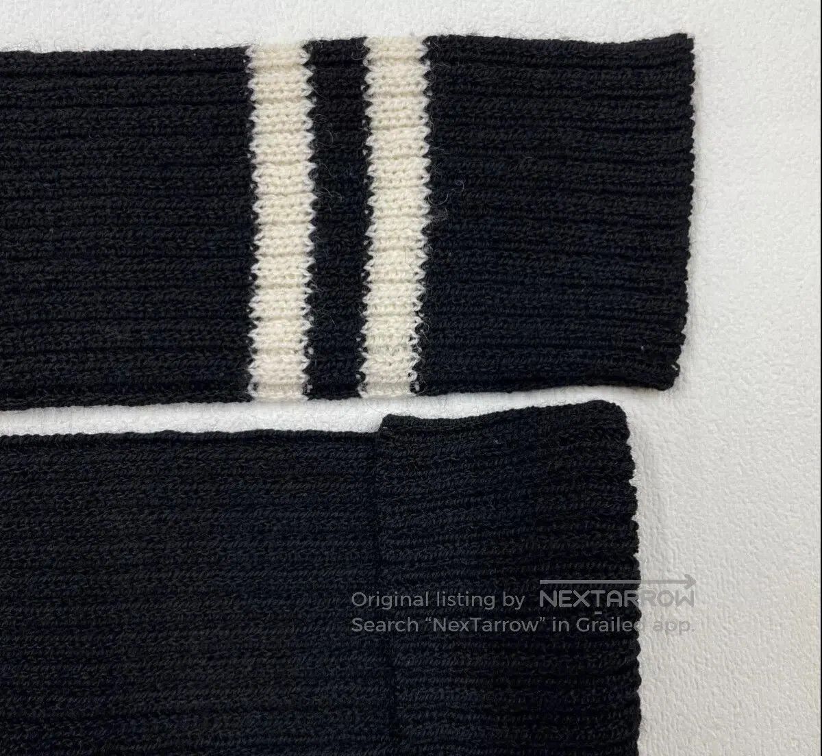 Yohji Yamamoto Y's Wise Black Wool Turtleneck Knit Top. Size M / US 6-8 / IT 42-44 - 4 Thumbnail