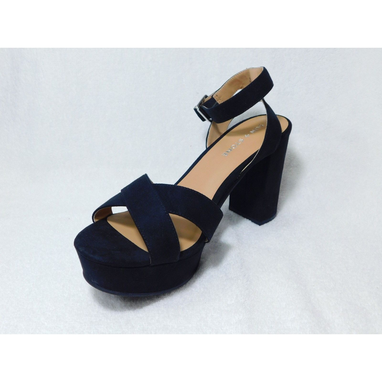 Other W695 Sun Stone Lillah Block Heel Platform Dress Sandals 11 M Size US 11 / IT 41 - 2 Thumbnail