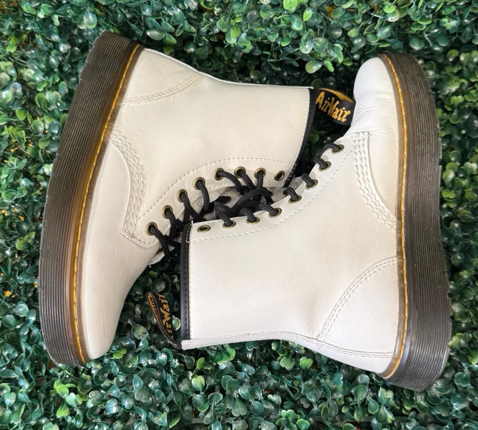 Dr. Martens Doc Martens Zavala Leather Boots US Size 5 Mens 6.5 white Size US 5 / IT 35 - 3 Thumbnail