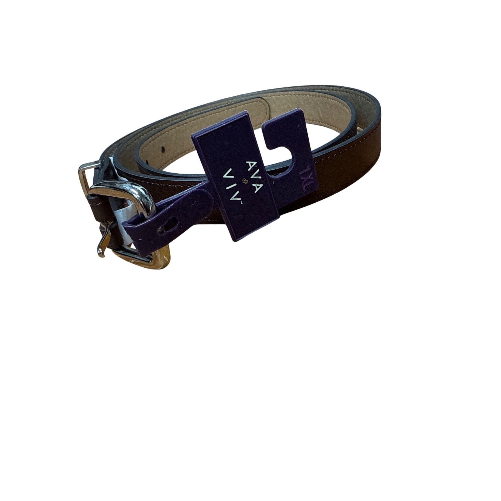 Other Ava & Viv Womens Brown Faux Leather Belt 1X With Silver Buck Size ONE SIZE - 1 Thumbnail