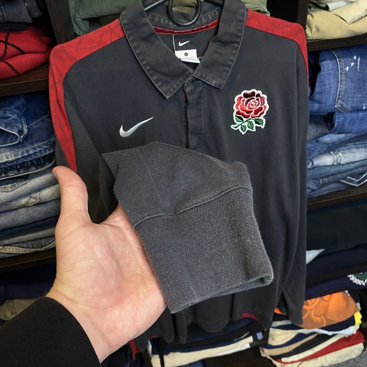 Nike Vintage Nike England Rugby o2 streetwear y2k longsleeve Size US L / EU 52-54 / 3 - 8 Thumbnail