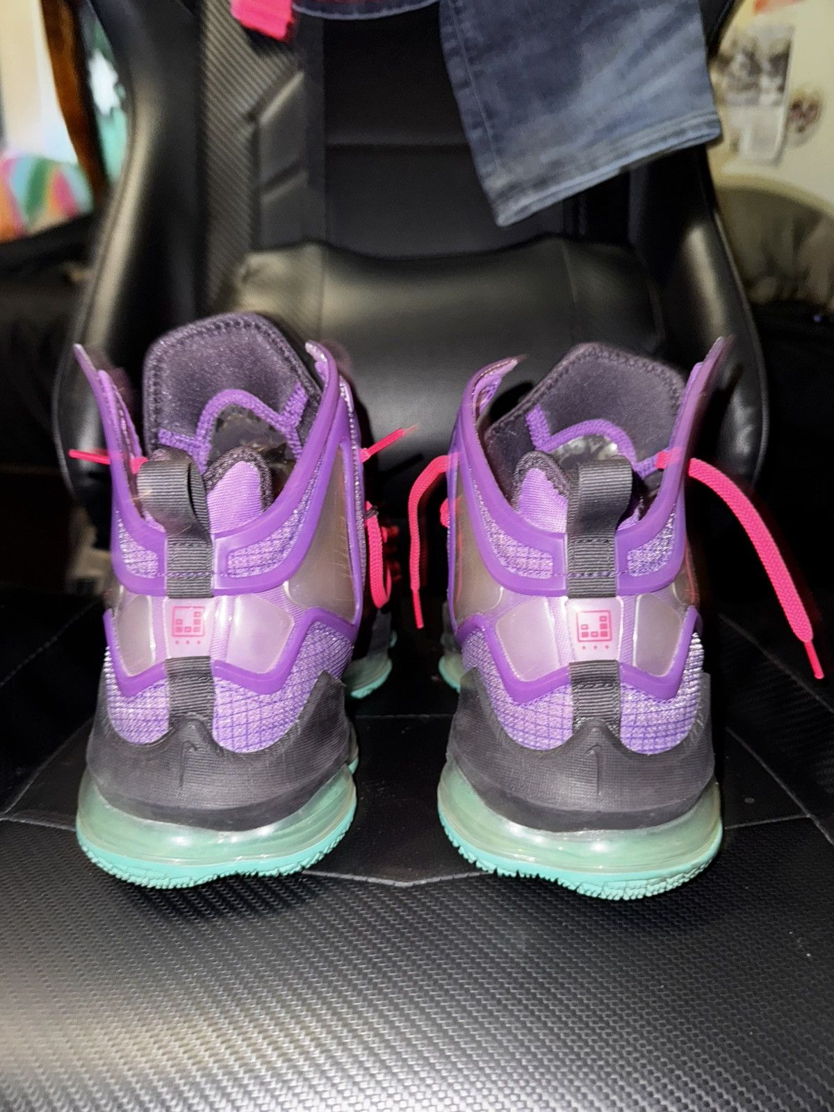 Nike Nike Lebron 19 Purple Teal Size US 11 / EU 44 - 2 Thumbnail