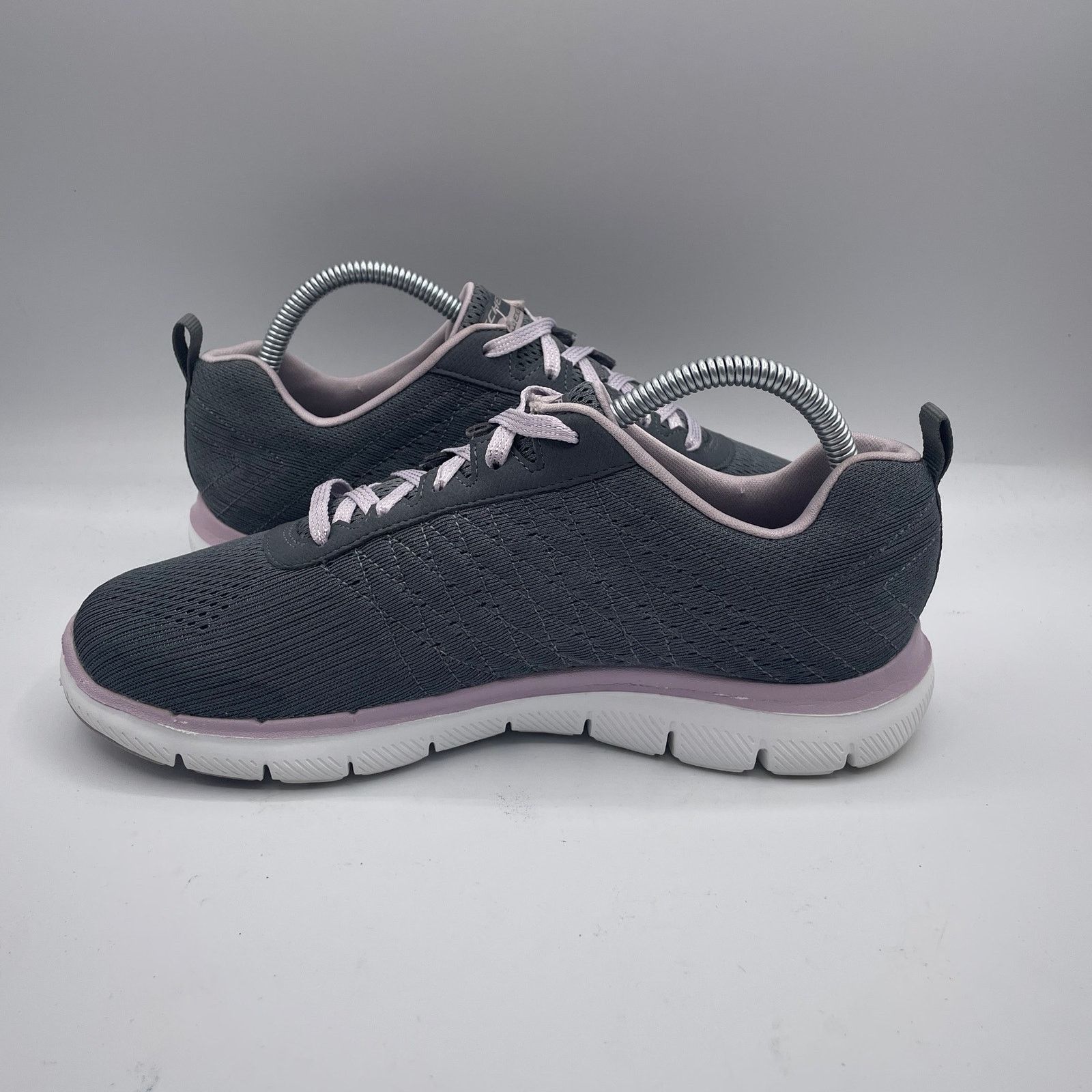SKECHERS Skechers Flex Appeal 2.0 Break Free Shoes Gray Womens 8.5 Size US 8.5 / IT 38.5 - 6 Thumbnail