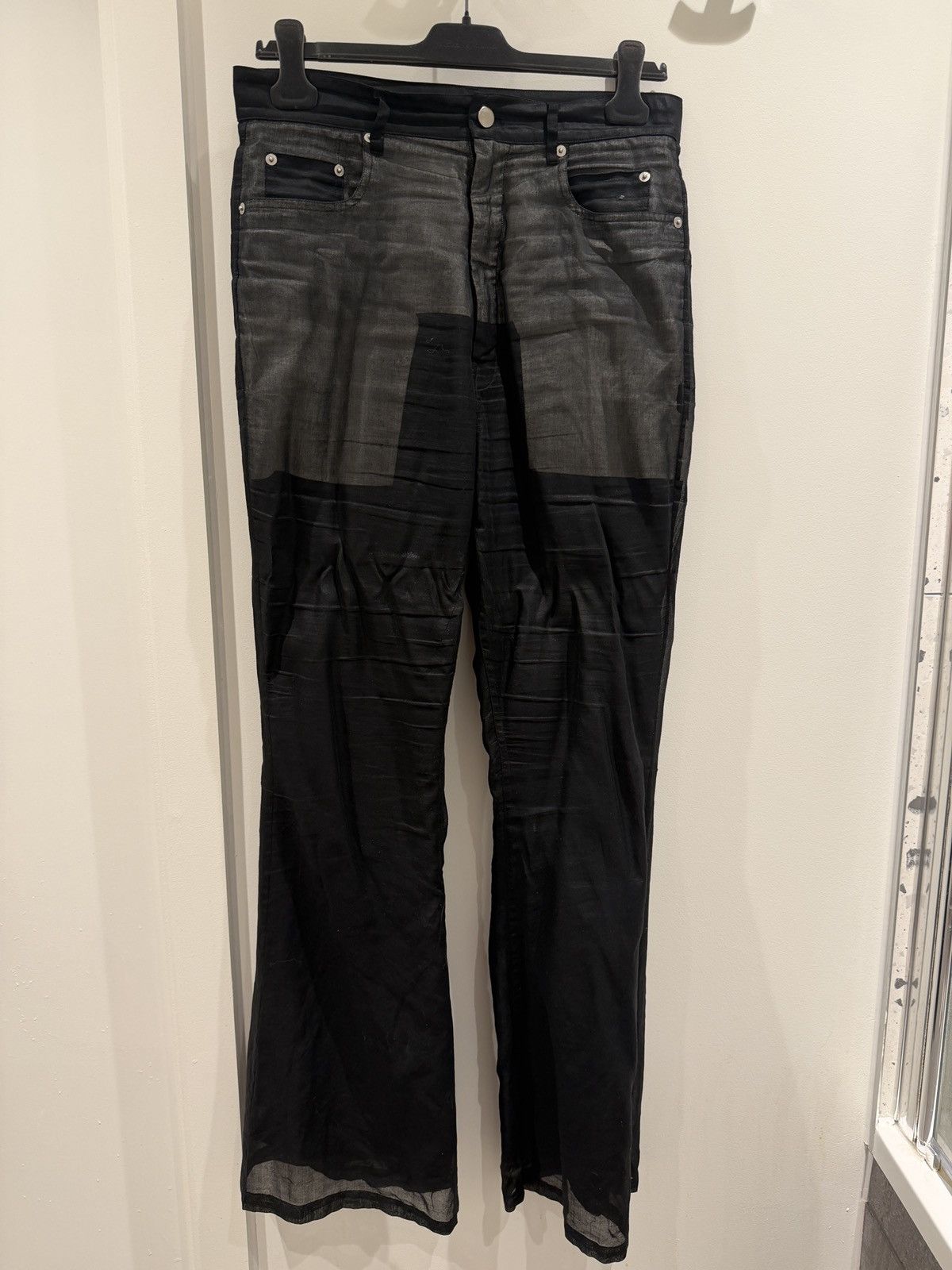 Rick Owens Rick Owens bolan bootcut trouser Size US 32 / EU 48 - 1 Thumbnail