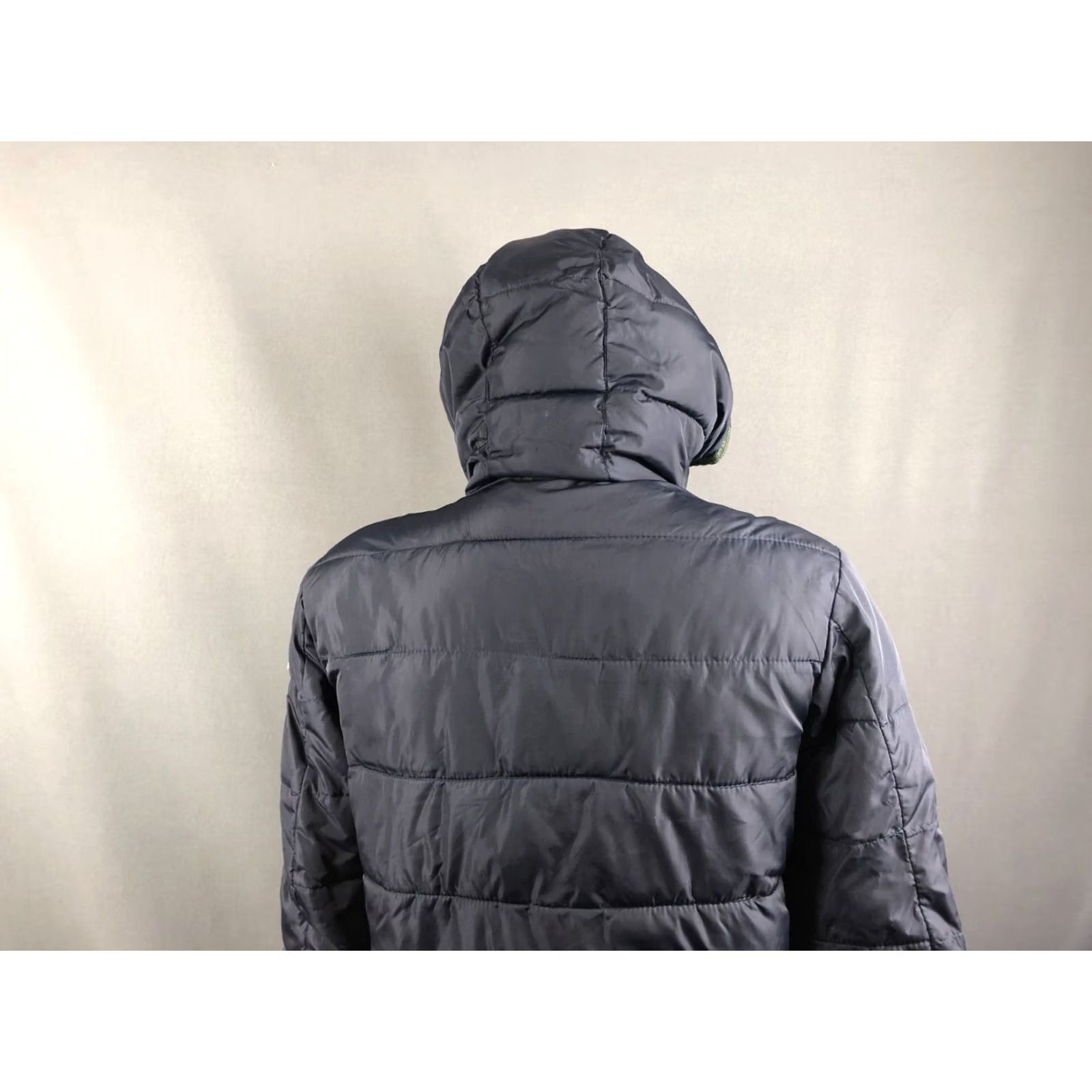 Desigual Desigual Jacket Mens M Blue Full Zip Padded Polyamide Dark Men Size Double Hooded Size US M / EU 48-50 / 2 - 5 Thumbnail